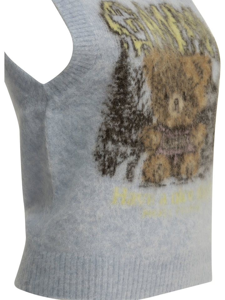 Ganni Teddy Knitwear - Viola | c21bec1d9a76104b74f1d15f5036be50ad9cb71f