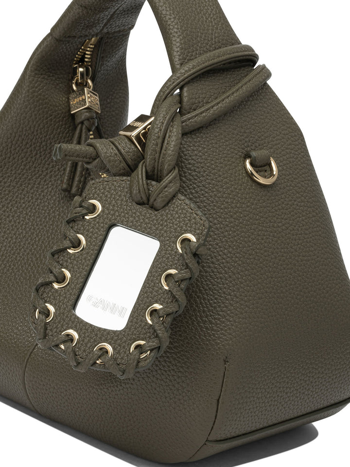 Ganni Hobo Handbags - Verde | cdbda3bc1e1d3f65eea71b3dd4bb0936ed40e610