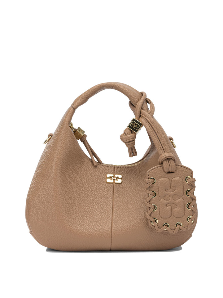Ganni Hobo Handbags - Marrone | de09185846f0a040c31444f87c5d6bf76dee8a7b