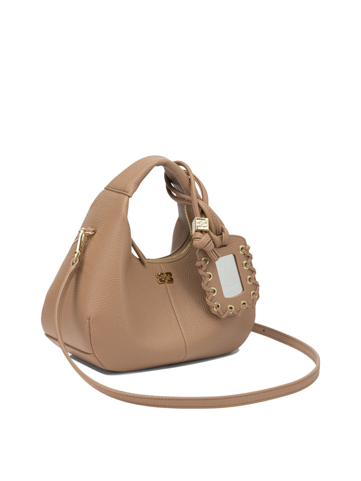 Ganni Hobo Handbags - Marrone | 462cafcf64e35a675fd4aec3b9cba653e218eb3f