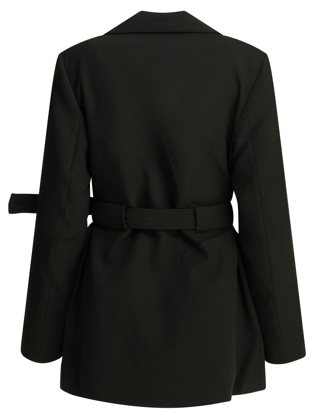 Ganni Crepe Blazer Jackets and Coats - Nero | b3f74e3026ee812d3a6f7ed40a561bb8532d014b