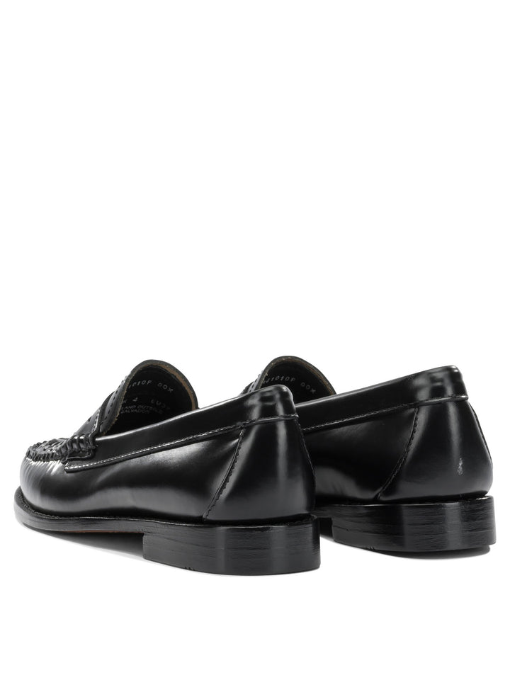 G.H. Bass & Co. Weejuns Penny Weave Loafers & Slippers - Nero | d550445933c18e04e210d30463ca4c5c17bbf2c6