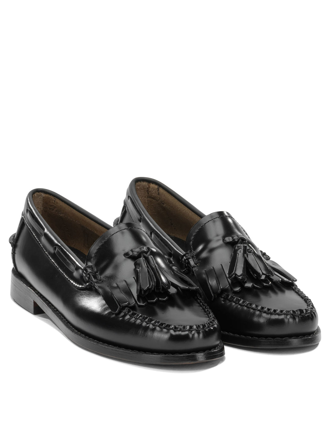 G.H. Bass & Co. Weejuns Esther Kiltie Loafers & Slippers - Nero | 450b67269a700154a3cb327f442fd4bebbfbeb6a