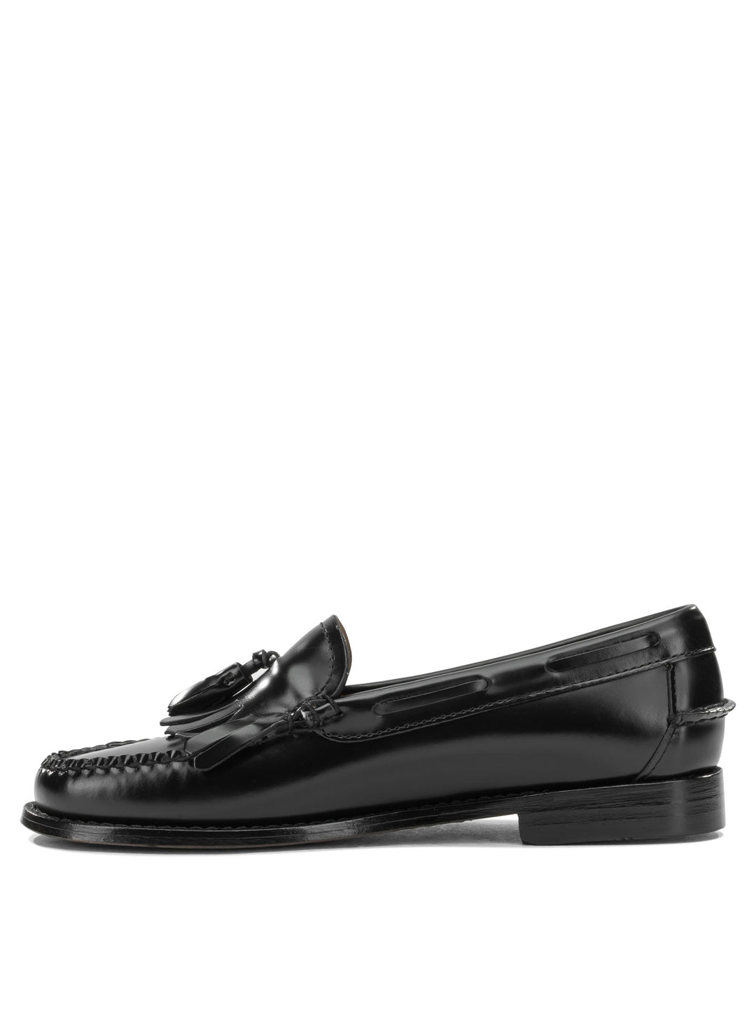 G.H. Bass & Co. Weejuns Esther Kiltie Loafers & Slippers - Nero | 8e0c4301778dd9f3964a081f6a9826e12ce819d7