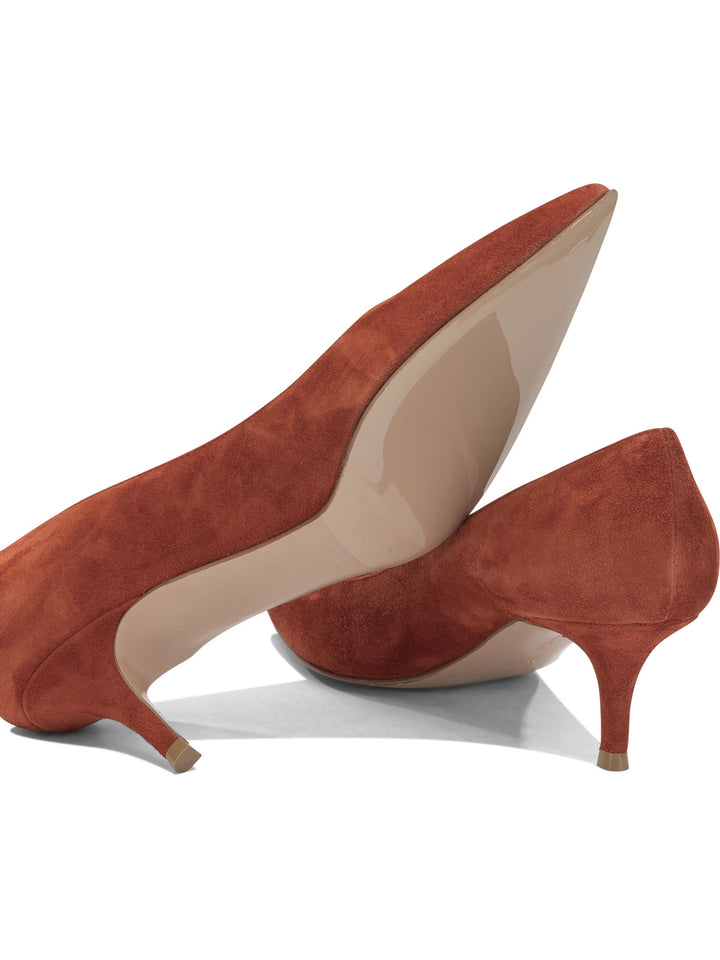 Gianvito Rossi Gianvito 55mm Heeled shoes - Arancione | 67a459a72eb28c1853b4b0e789a1b3cc5f4c8d03