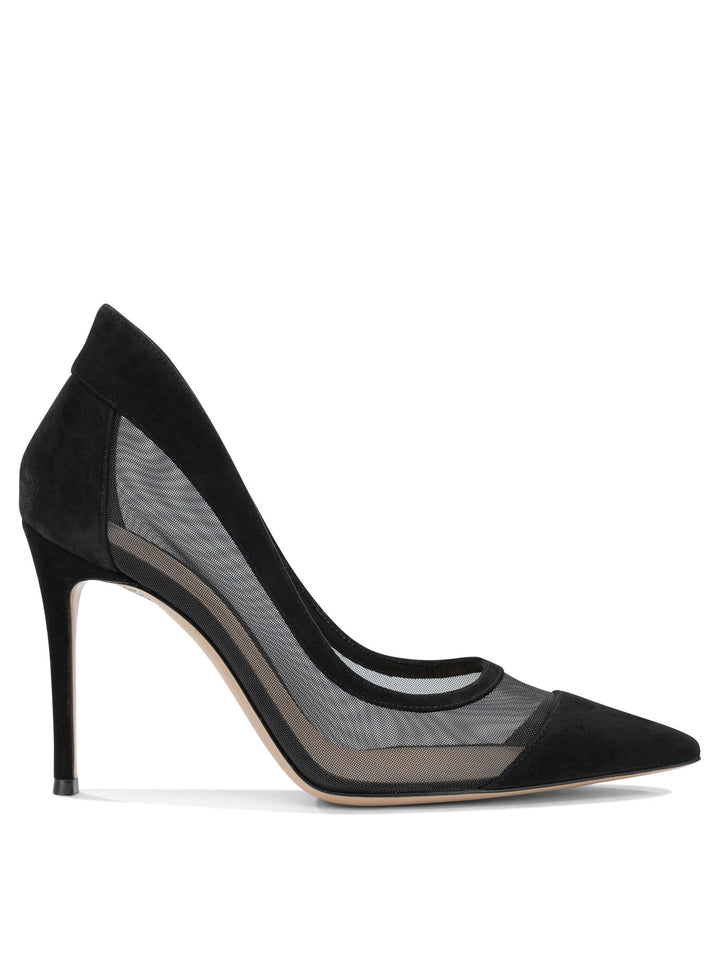 Gianvito Rossi Xarryry 90mm Heeled shoes - Nero | b369b85c20dff65663c90aba0b6425c227ab99b7