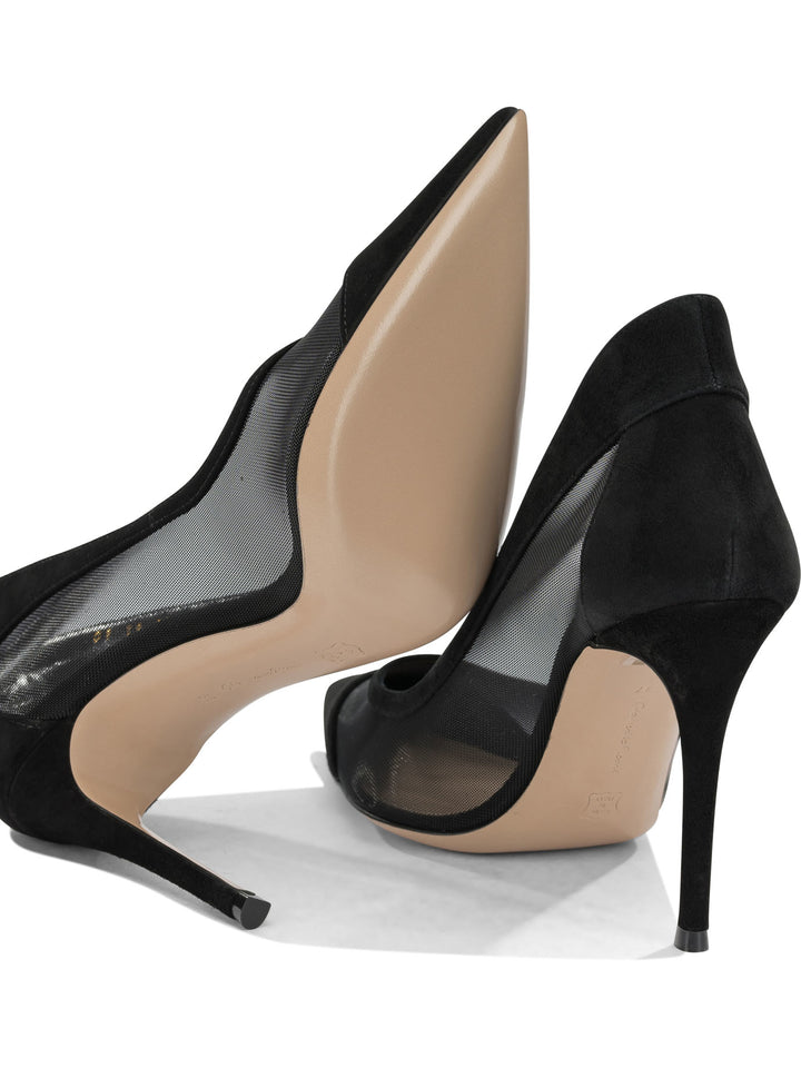 Gianvito Rossi Xarryry 90mm Heeled shoes - Nero | bae536d8d798fd5d40d79ef803036d5023874890