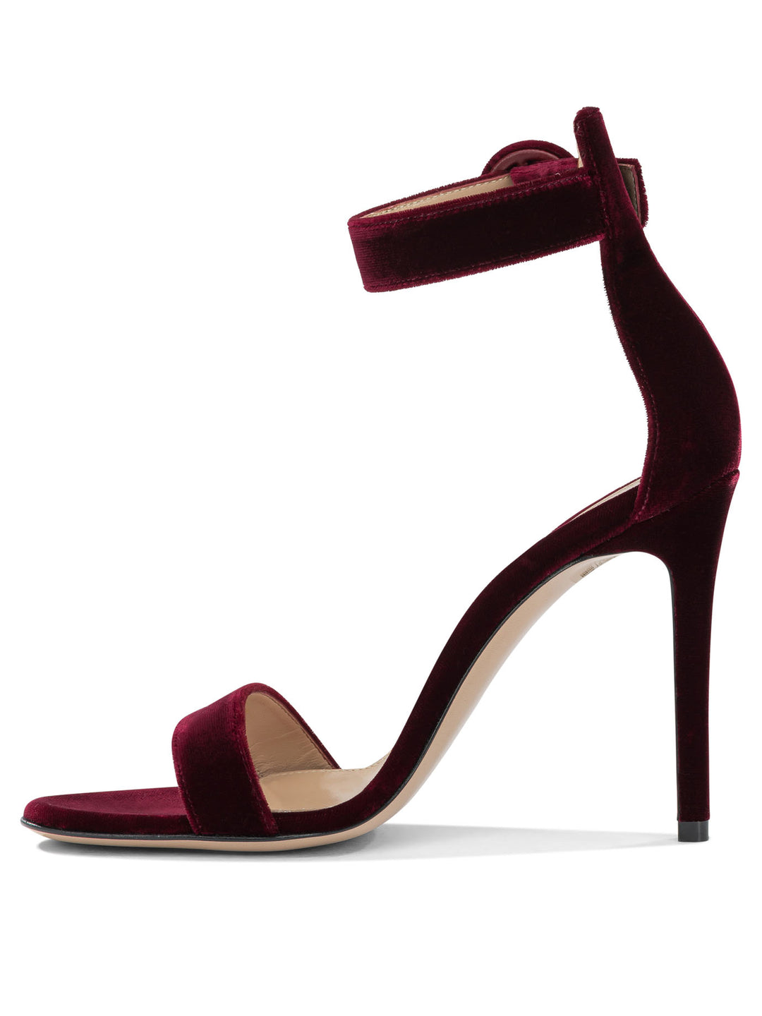 Gianvito Rossi Portofino 105mm Sandali - Bordeaux | 658cc73d179fb4aac4807e5b3a89dbd72c6de22a