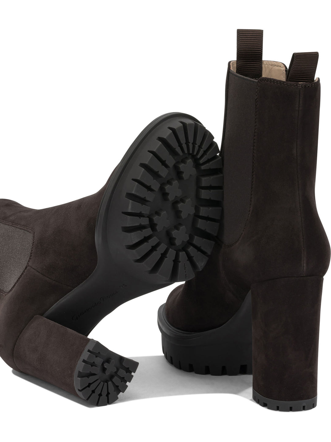 Gianvito Rossi Barry Boots and Ankle Boots - Marrone | 7b432882fe972bbf926fbe535fd02d499f658c44