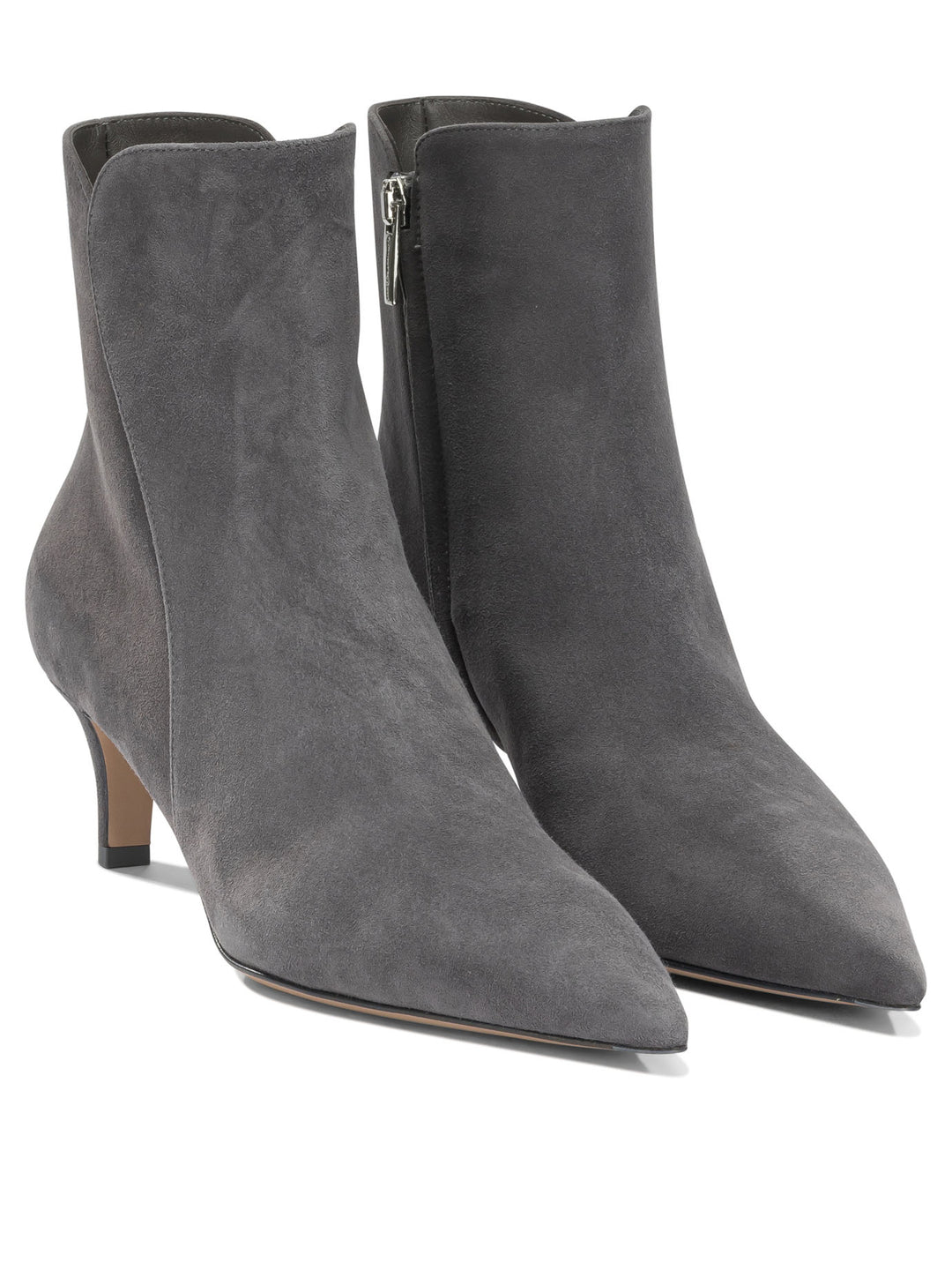 Gianvito Rossi Levy 55mm Boots and Ankle Boots - Grey | 557109726f2b200580baa61eff1066ebe8d96998