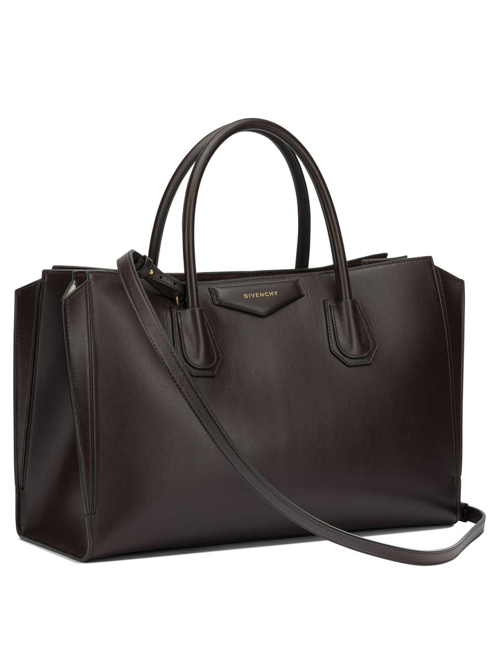 Givenchy Antigonia Catchall Handbags - Marrone | 710eab6593395721cf1e7e456cd39c315025dc91