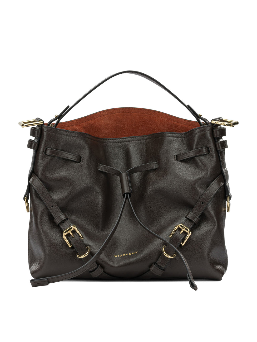 Givenchy Voyou Bucket Handbags - Marrone | dd302be038a823849a5eea9286b333cefc71bcda