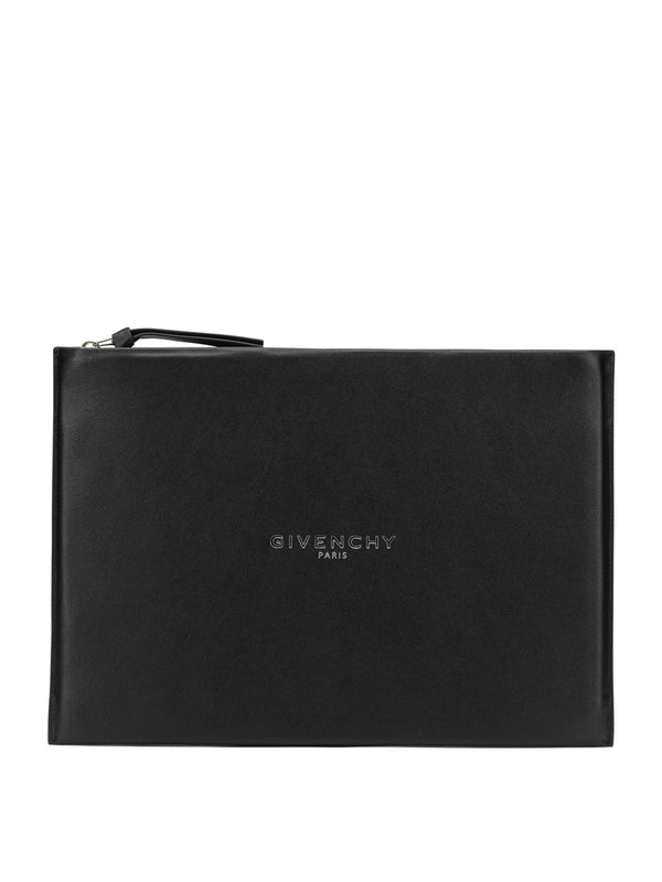 Antigonia Stamped Pouch Nero