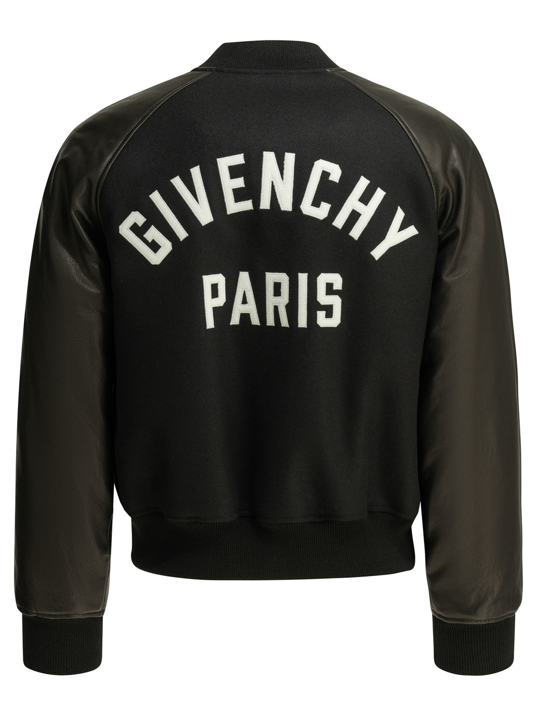 Givenchy Wool Bomber Jacket With Reverse Logo Jackets and Coats - Nero | 8049b8c441307e8123ad1428a7e98bb30d926d50
