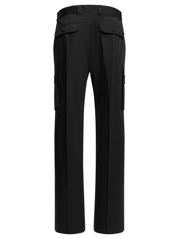 Givenchy Cotton Cargo Pants Trousers - Nero | 71d3781a782852373ed3734ab95ca948a0d75e1a