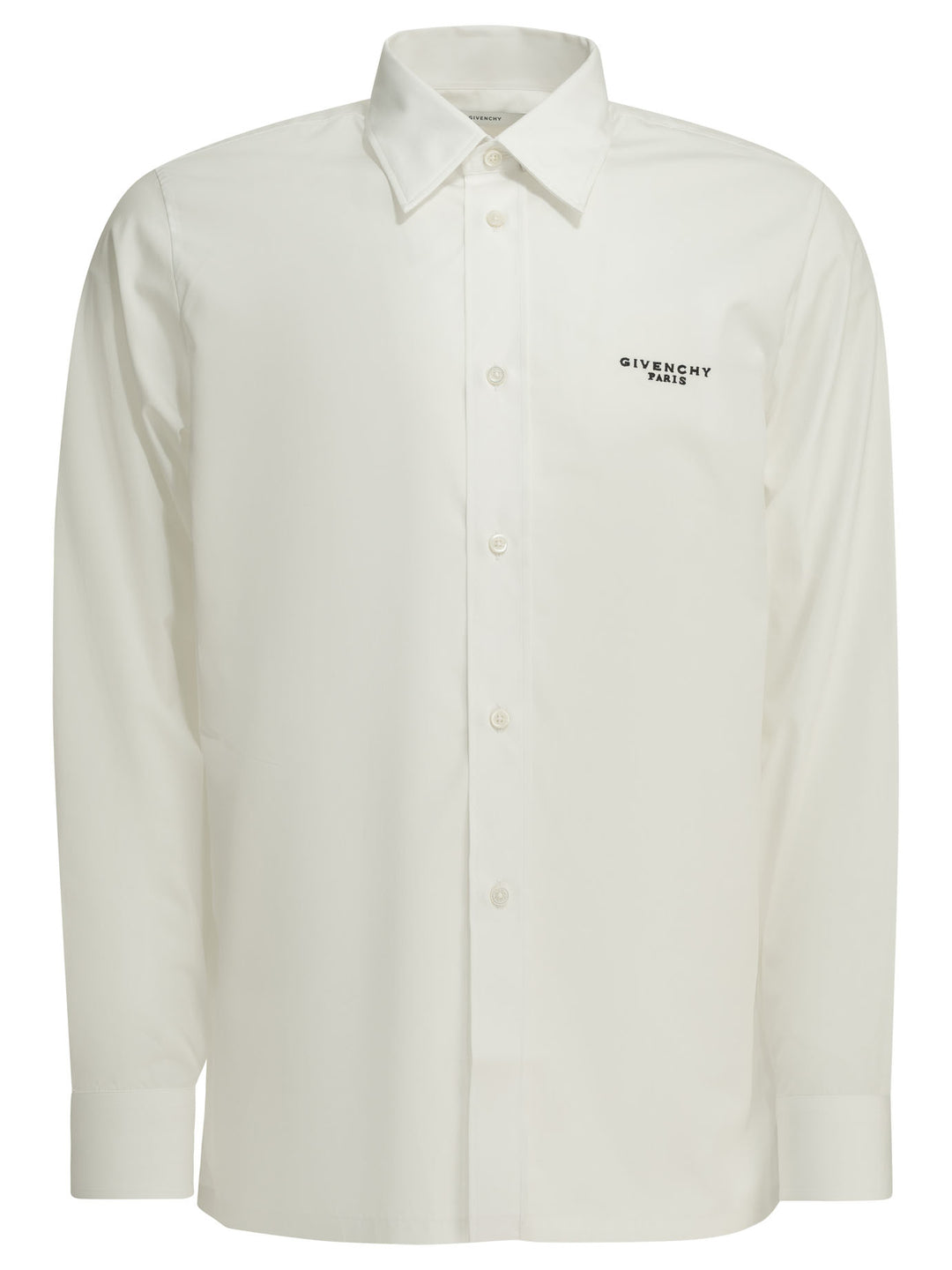 Givenchy Camicia Casual Con Logo Shirts - Bianco | 744b19a468bfe8cc3aefece991a4256cf6503fbe
