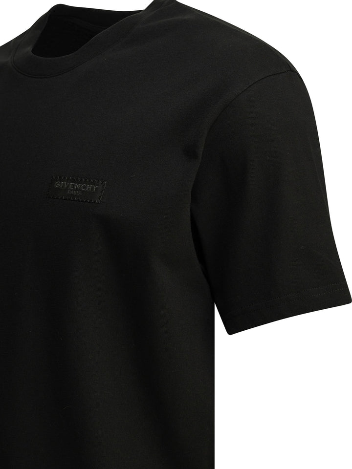 Givenchy Crew-Neck T-Shirt With Logo T-shirts - Nero | ca2fa93788f6eba3d5e3ce46dec9c063de492a0f