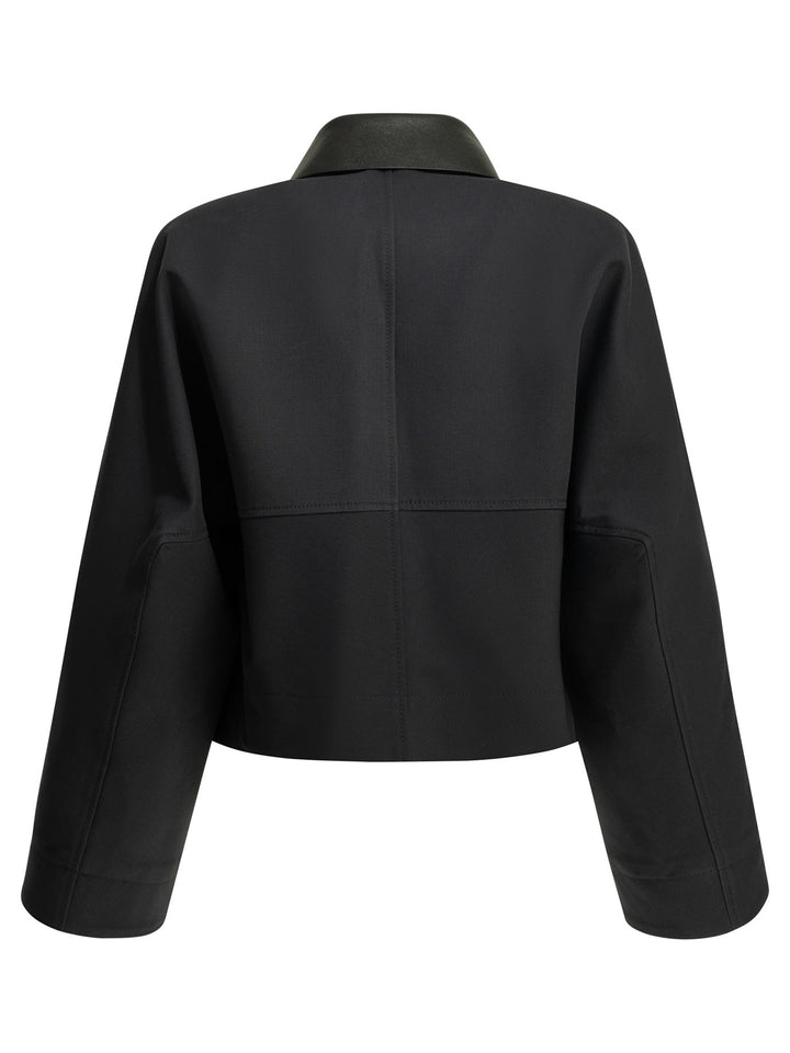 Givenchy Lightweight Cropped Jacket Jackets and Coats - Blu | 421bbc6a9faf51f056e6e4dce48c201d618dd2dc