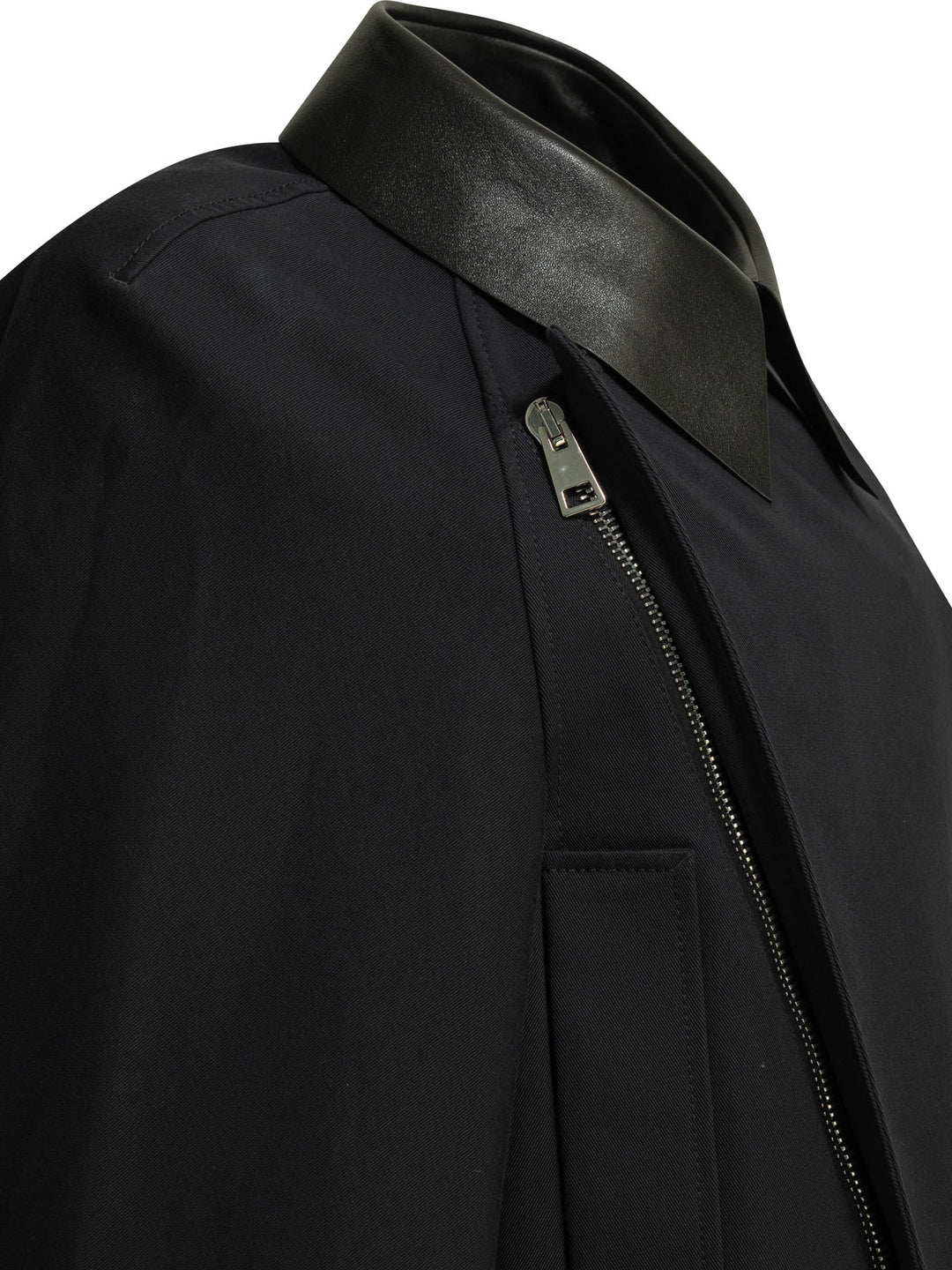 Givenchy Lightweight Cropped Jacket Jackets and Coats - Blu | 99c890eca7e106dcb35c51be28abc8ed7bfc6e7d