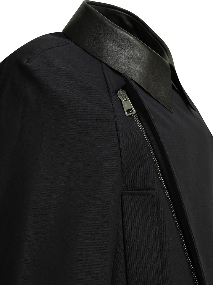Givenchy Lightweight Cropped Jacket Jackets and Coats - Blu | 99c890eca7e106dcb35c51be28abc8ed7bfc6e7d
