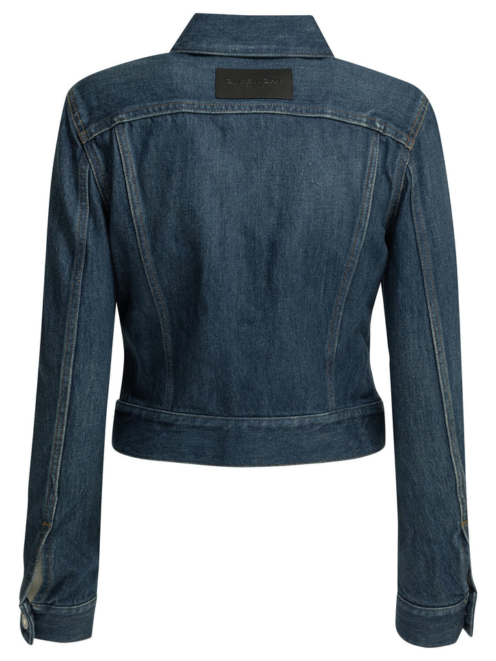 Givenchy Regular Jackets and Coats - Blu | 7ab28ac90ebff5158aea90a49817fb3bc94afda1