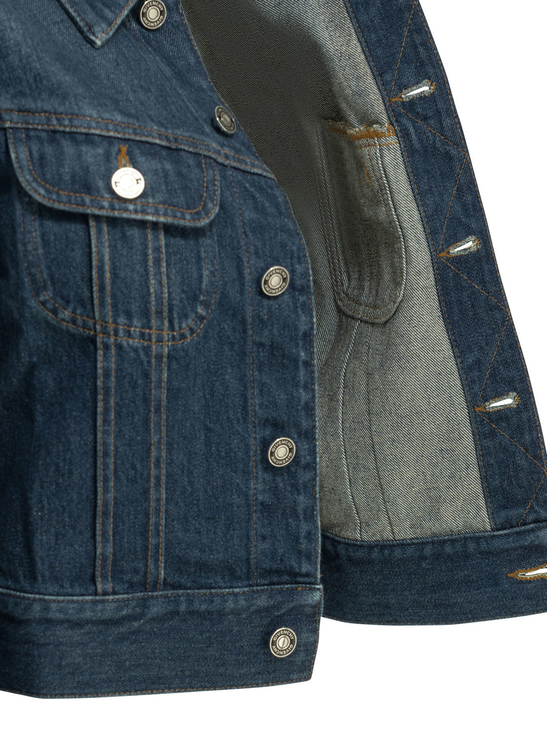 Givenchy Regular Jackets and Coats - Blu | 680a10a24031b7c71b4da68ac45e8fc71ccabeb7