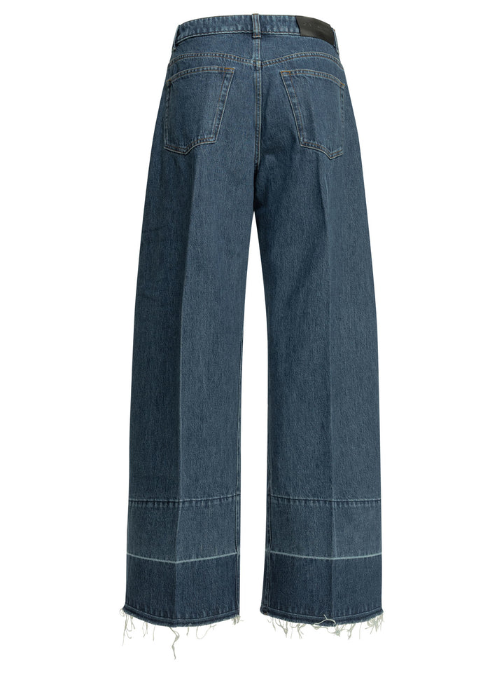 Givenchy Wide Leg Jeans - Blu | c50da1d0ce076d5ab6f93fd67973d137a7cf946d