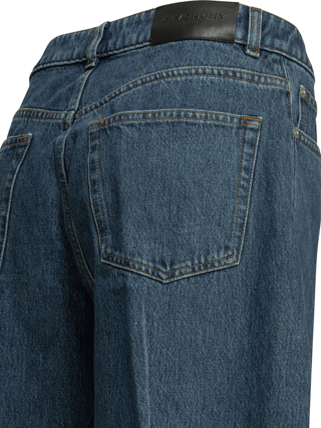 Givenchy Wide Leg Jeans - Blu | ced973016e5454975c0917b7188fc2ea8a9b250d