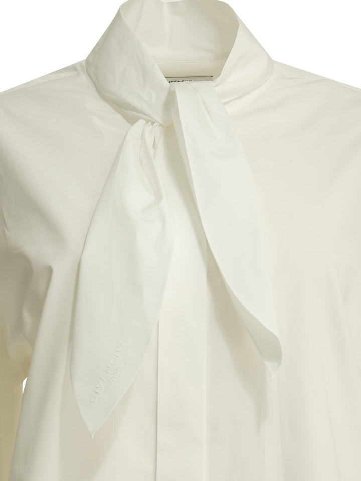 Givenchy Cocoon Shirts - Bianco | b3817a246e12ea2707b5a1169a4f4613fed16808