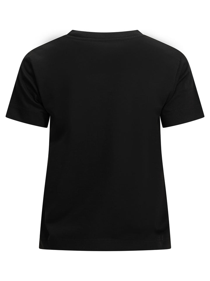Givenchy Crewneck T-Shirt With Logo T-shirts - Nero | c5972be45bbd24d62cbc2f024b9f876899d5f089