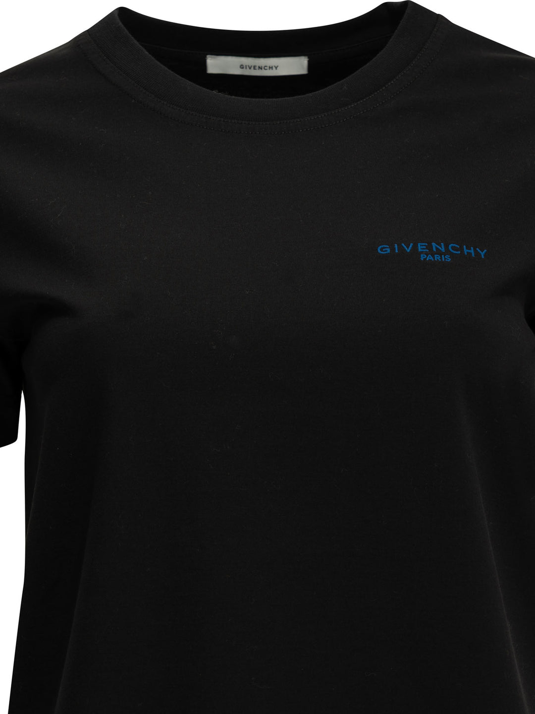 Givenchy Crewneck T-Shirt With Logo T-shirts - Nero | 310d236db18fb2e3c170ba632e83592756c9ca4b