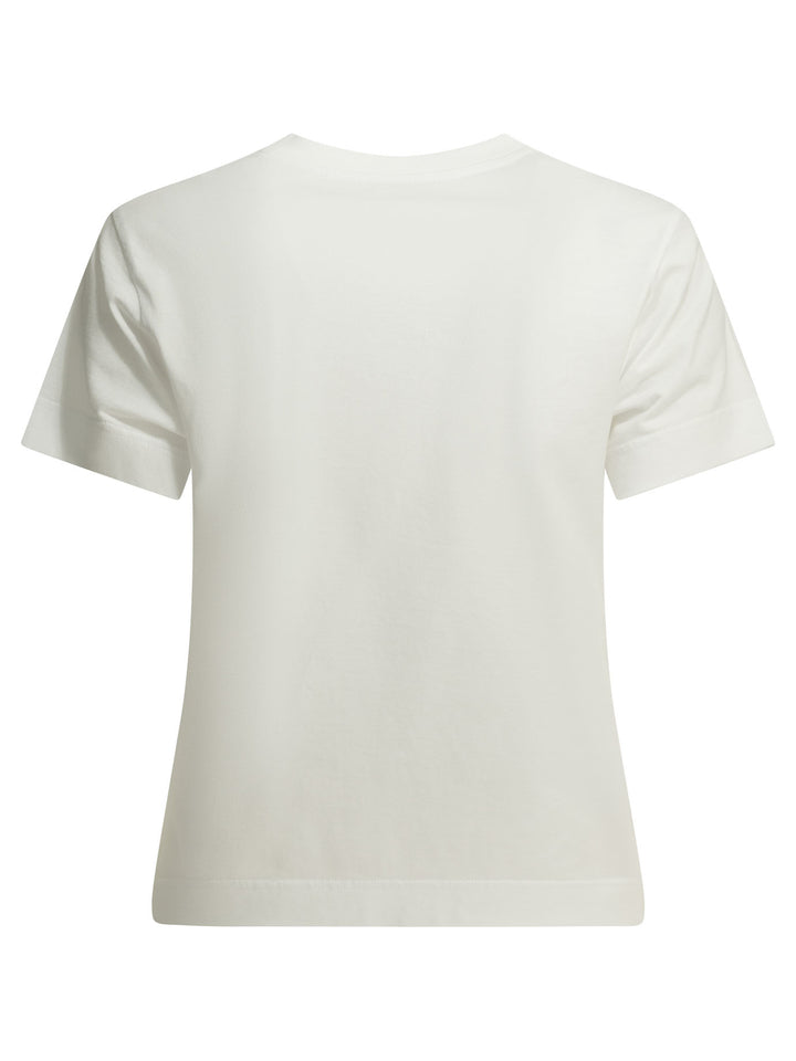 Givenchy Crew-Neck T-Shirt With Logo T-shirts - Bianco | 40b667e46fef1e2fc183508326a2a88894a1ca03
