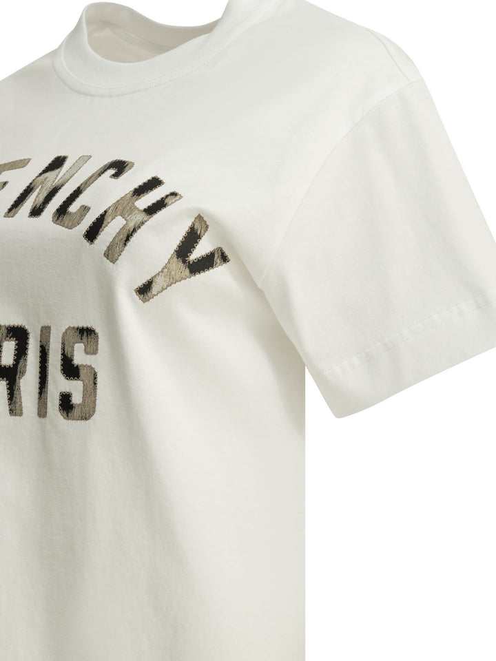 Givenchy Givenchy Paris T-shirts - Bianco | 2998420b2462e073b376cce2e2663960be595581