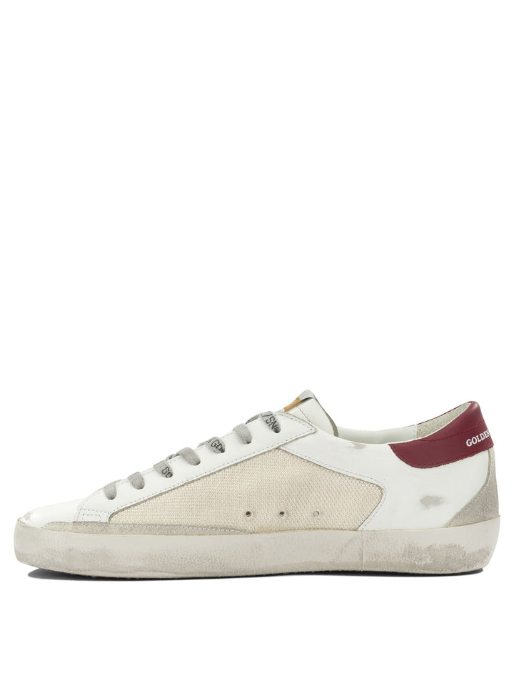 Golden Goose Super Star Double Quarter Sneakers & Slip-On - Rosso | 8669f363dedc114daae4b5bba36c91b73ea5ec58