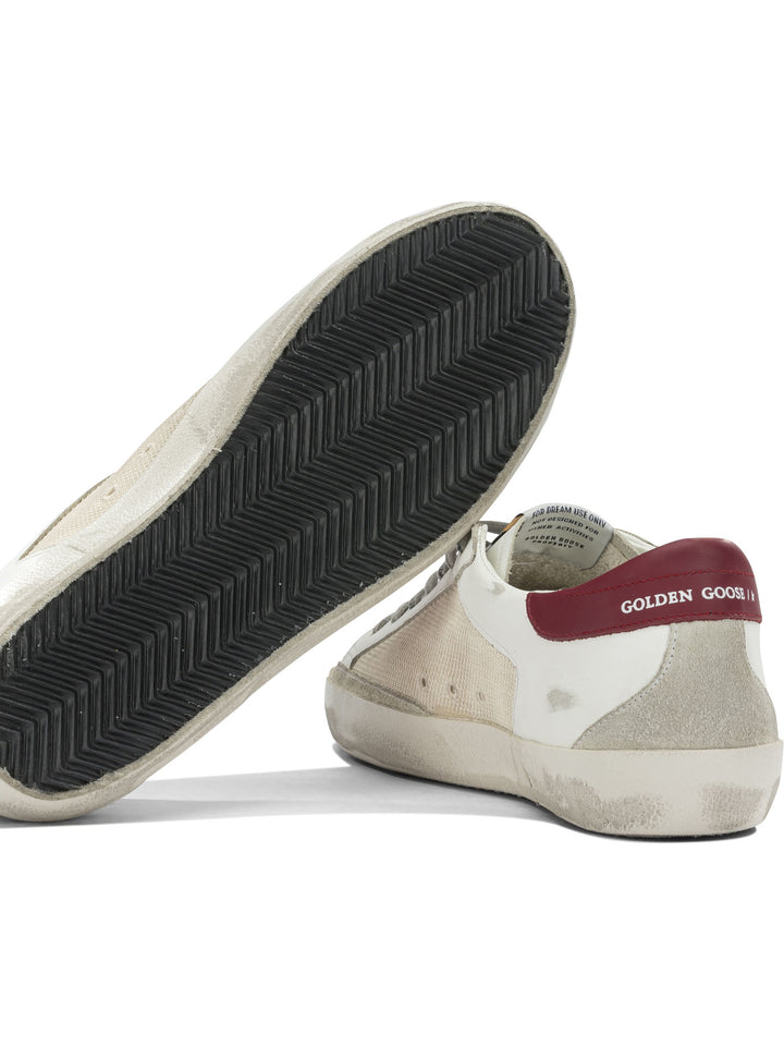 Golden Goose Super Star Double Quarter Sneakers & Slip-On - Rosso | 05fb557b0b50a07259affc3f0cf067fc60269bd9