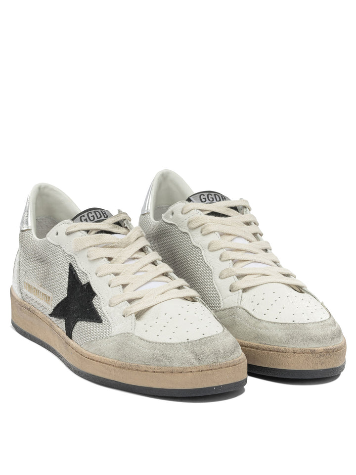 Golden Goose Ball Star Sneakers & Slip-On - Silver | 40cc677bae3897b5684d5ac57b820d86970e5a99