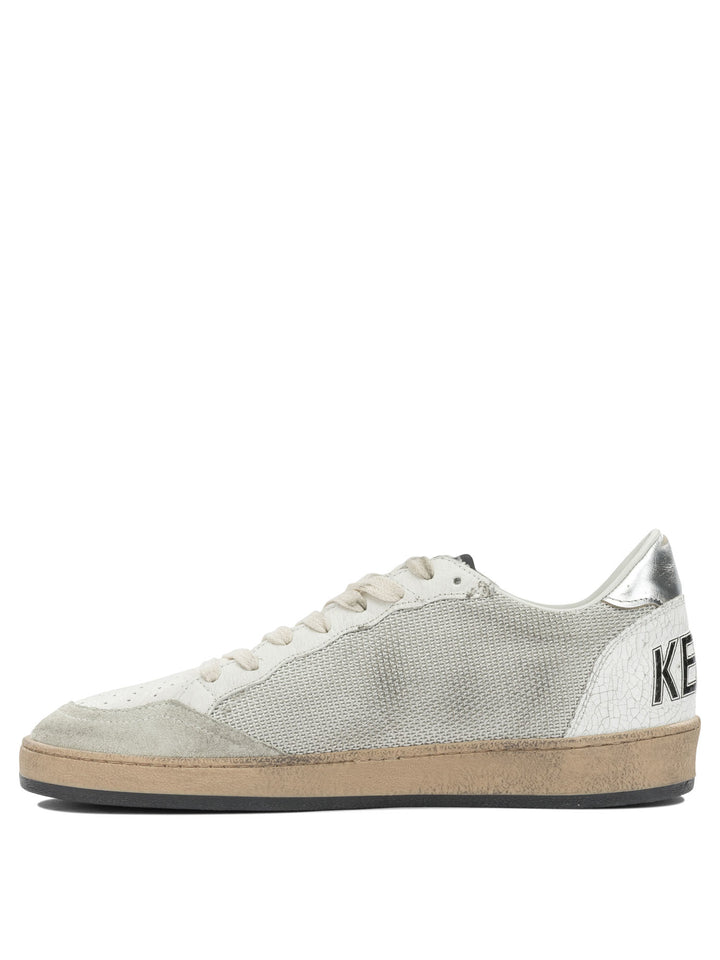 Golden Goose Ball Star Sneakers & Slip-On - Silver | 70968a6828c2b2f4b8f6e561d355b8480f4ab651