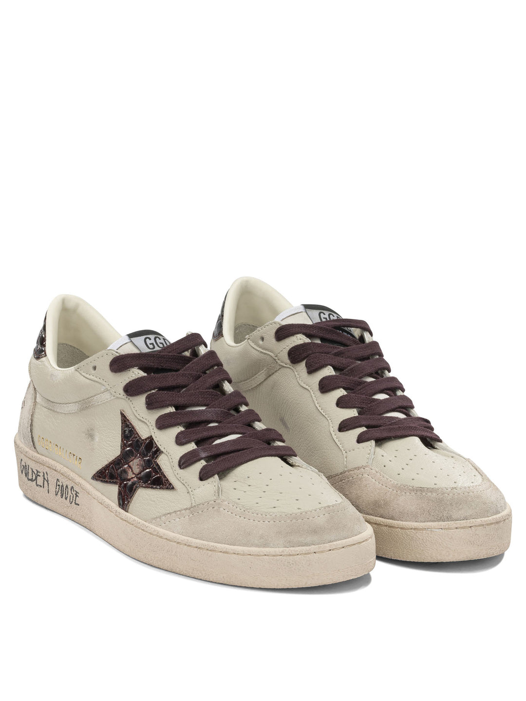 Golden Goose Ball Star Sneakers & Slip-On - Beige | d4b815c5ee5d42d28d9ca316e4a644bce586b7bc