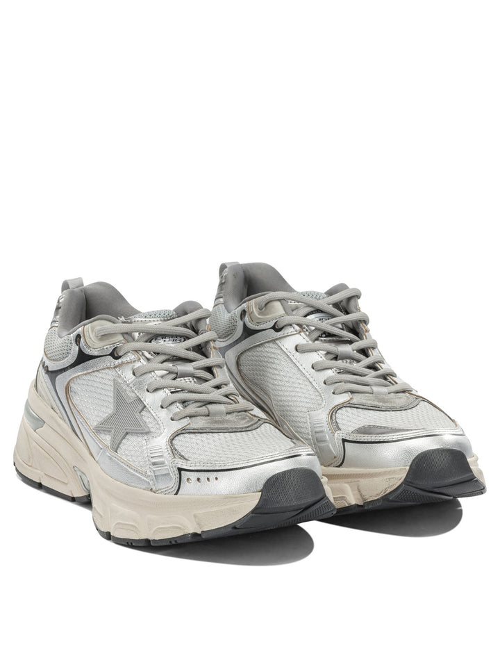 Golden Goose Lightstar Sneakers & Slip-On - Silver | 70d06c67462f4bb522903741ea2b031a7aebd613