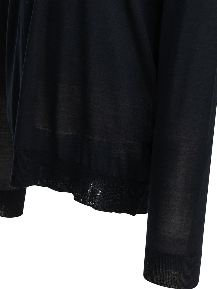 Golden Goose Wool Crew Neck Sweater Knitwear - Blu | 68ecc3a3cf58a43442b4e6b1051a44c542ae393a