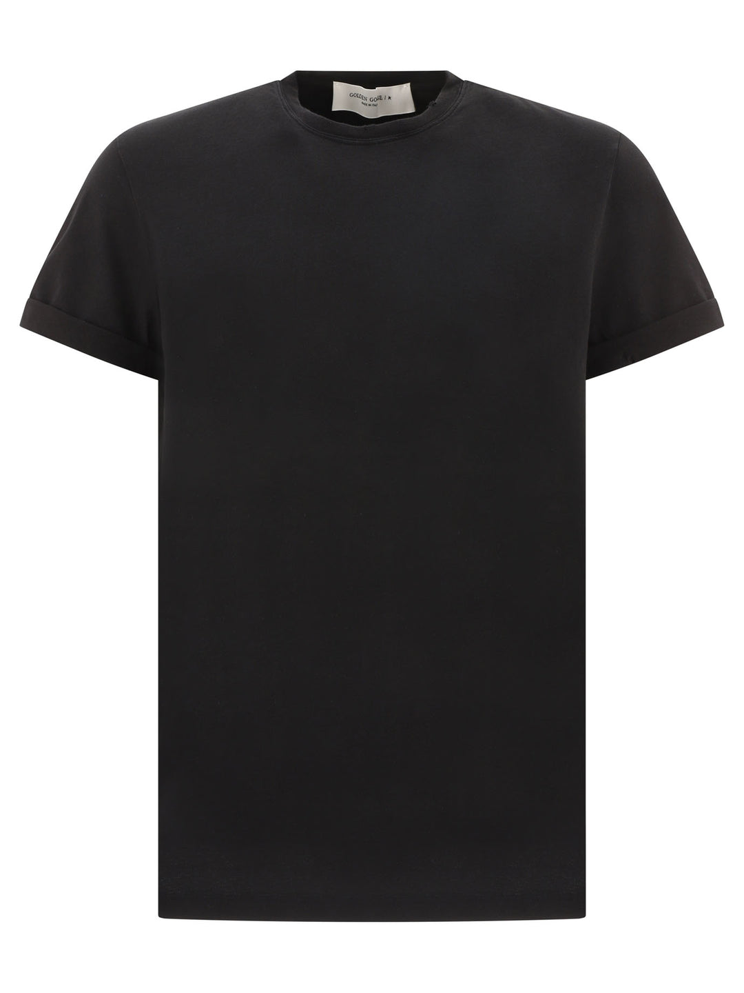 Golden Goose Golden T-shirts - Nero | df9bd6480357a963305cb6d895f0675c353e3ec2