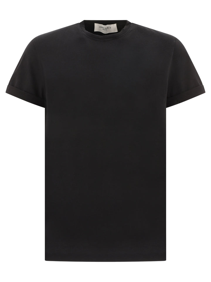 Golden Goose Golden T-shirts - Nero | df9bd6480357a963305cb6d895f0675c353e3ec2