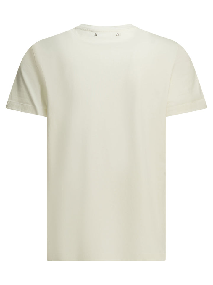 Golden Goose Golden T-shirts - Bianco | 78c547e94cc40942e5405a44d92d3e2a6ae0c184