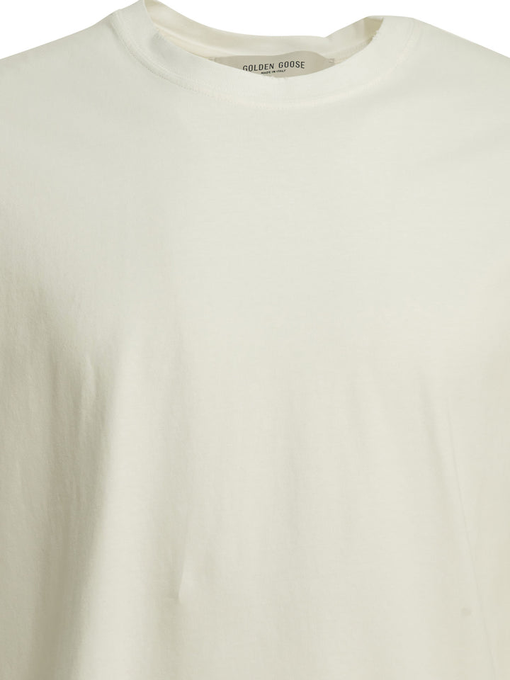 Golden Goose Golden T-shirts - Bianco | 308b676bebf3be937d475f7cf3fc39e46b2eeeb6