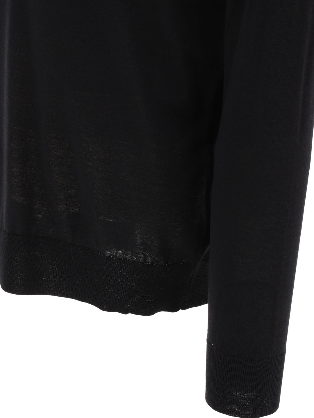 Golden Goose Wool Polo Sweater Knitwear - Nero | b2b7ec696fc444c673c151b91ca412eb50078c79