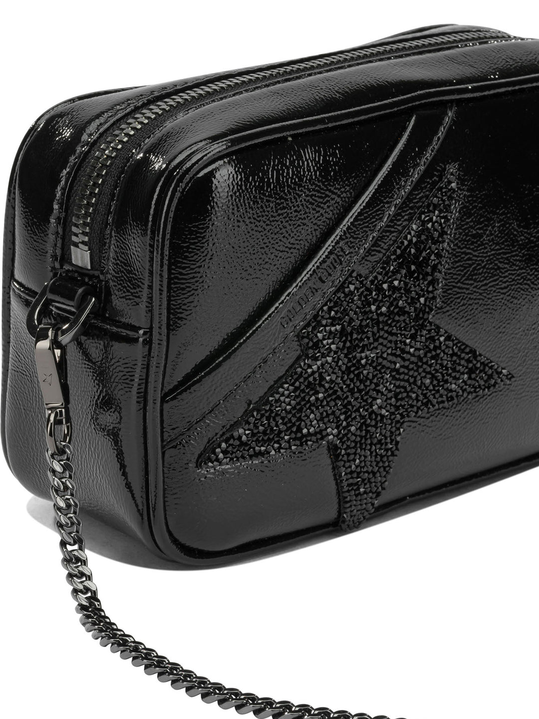 Golden Goose Mini Star Borse a Tracolla - Nero | 4d8840705c70b5976c9676c8f765d29f5e6179cb