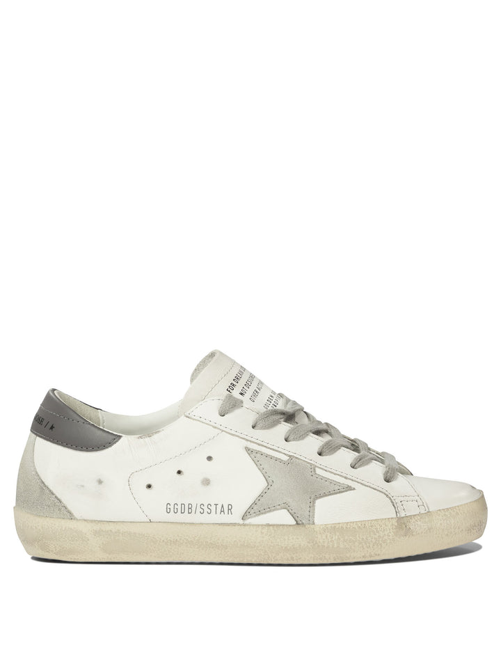 Golden Goose Super-Star Sneakers & Slip-On - Bianco | 79ec4a2f50bab8c351cf0b36eb342f39b4a83e55