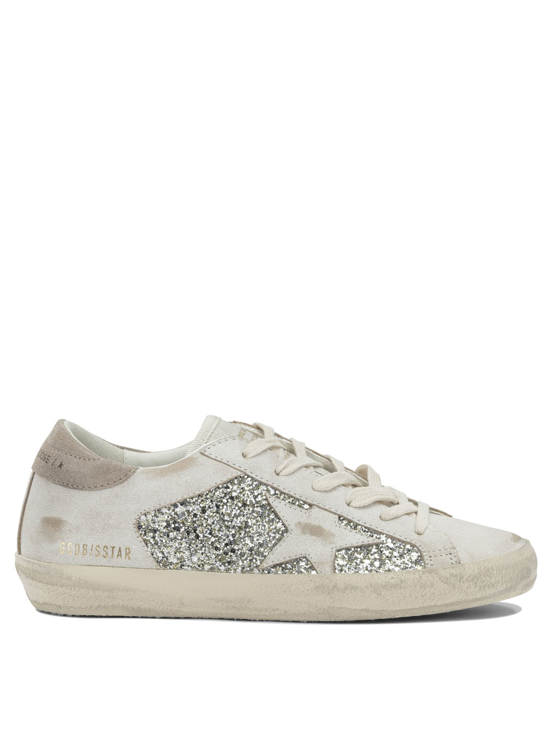 Golden Goose Super Star Sneakers & Slip-On - Silver | 5868a317942de05cd6ae9b53f5a8b36abc9be9d5