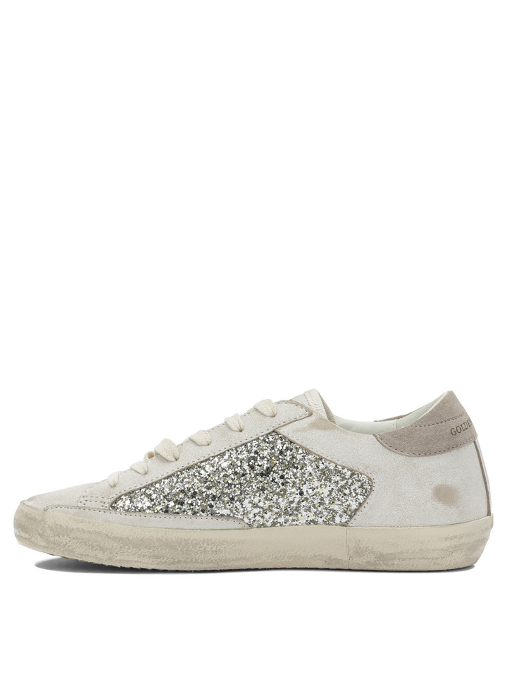 Golden Goose Super Star Sneakers & Slip-On - Silver | f6ebfd588c2b36b6add7a5fb1331c86096cde5f7