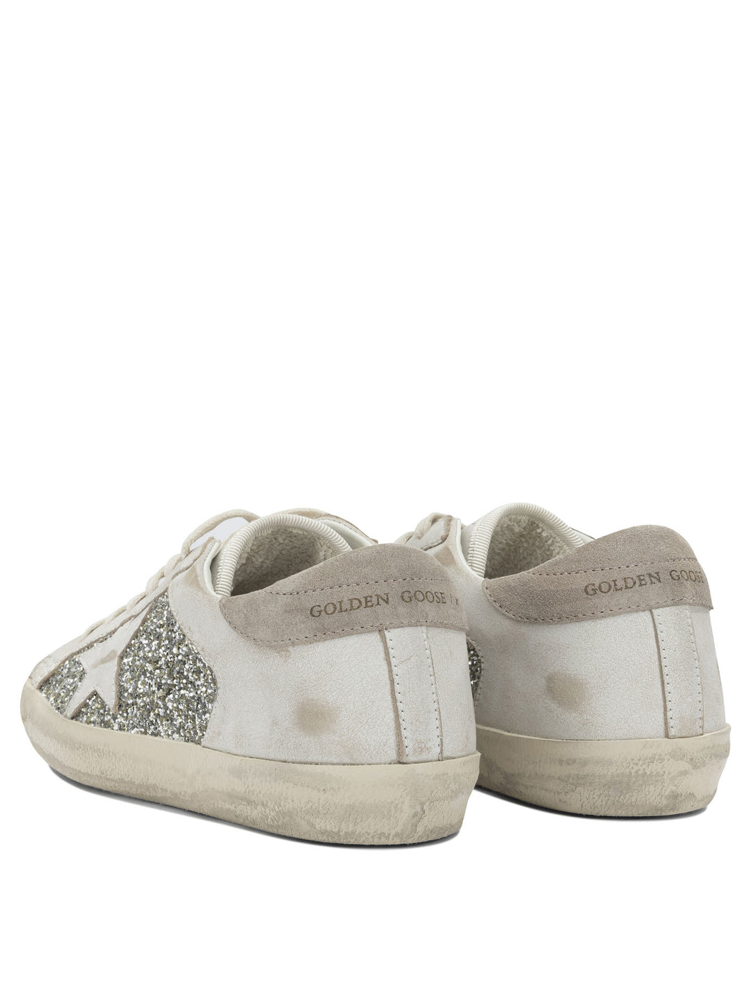 Golden Goose Super Star Sneakers & Slip-On - Silver | b4f5d93443c7c052b8bdfeca94ace7009e2d6f17